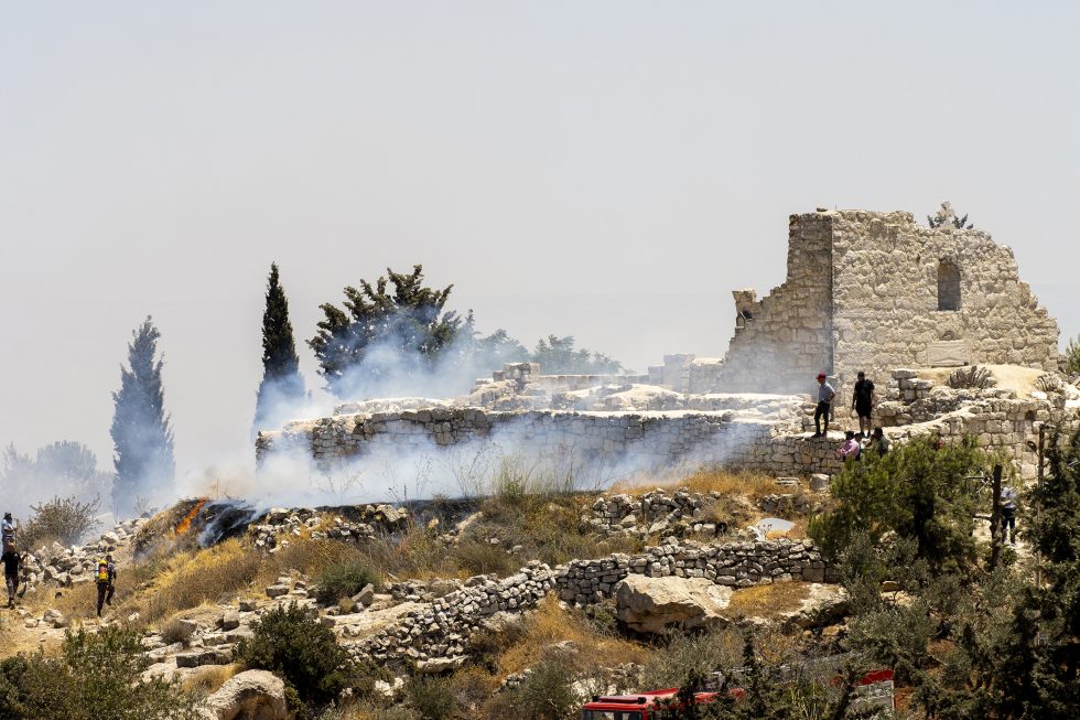 Attacks on Christian Village of Taybeh — Vehicle Arson and Graffiti