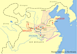 Establishment of Xin Dynasty