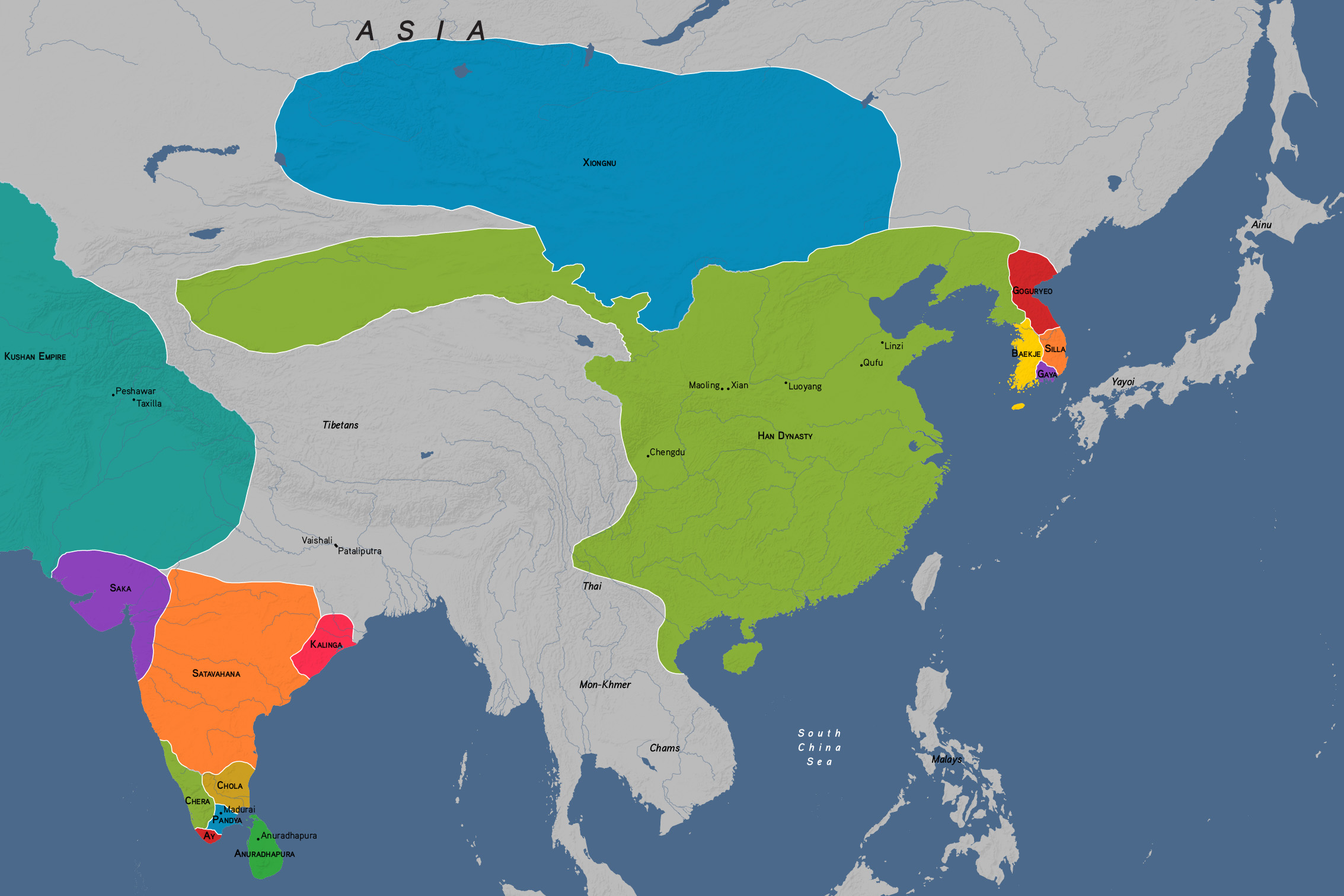 Han Dynasty Capital Relocation