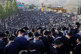 Ultra-Orthodox protest military conscription in Jerusalem