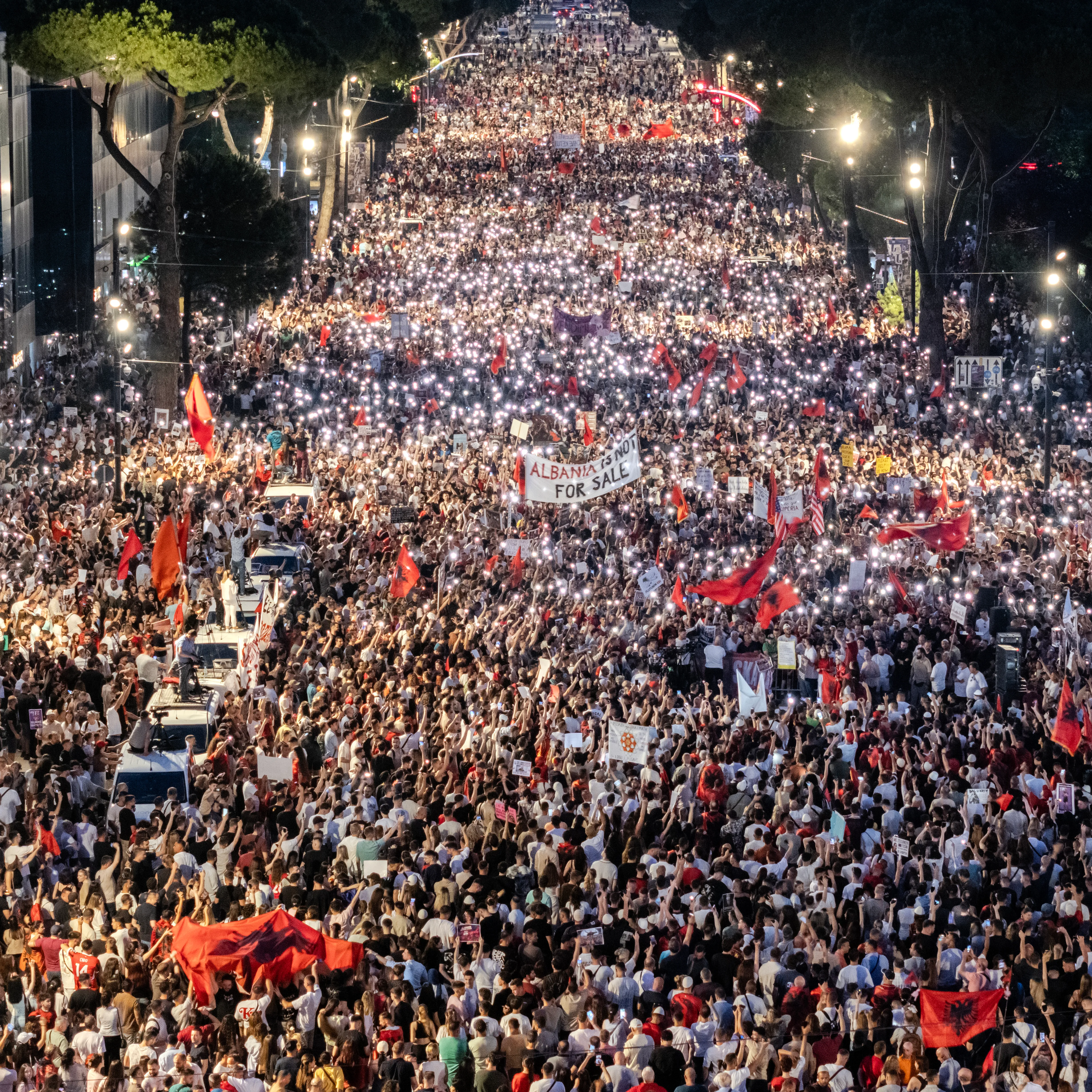 Albania protest movement