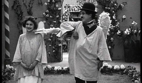 Charlie Chaplin and Lita Grey