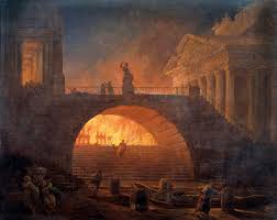 Devastating Blaze Engulfs Ancient Rome