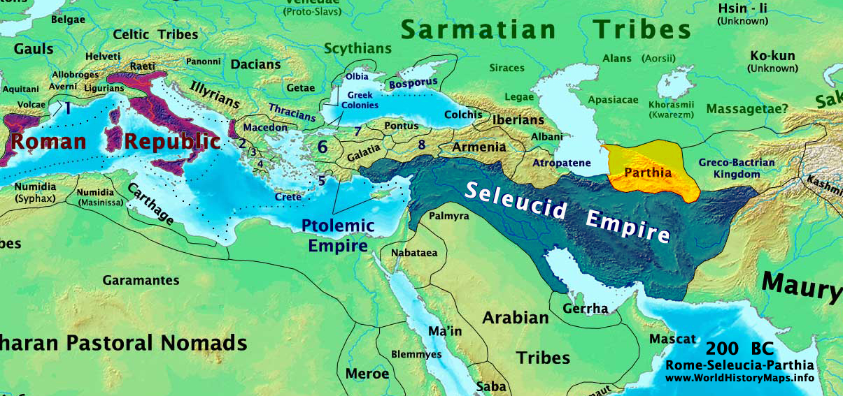 Roman Invasion of Parthian Territory