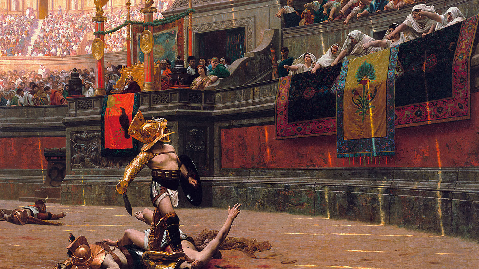 Commodus' Gladiatorial Combat in Rome