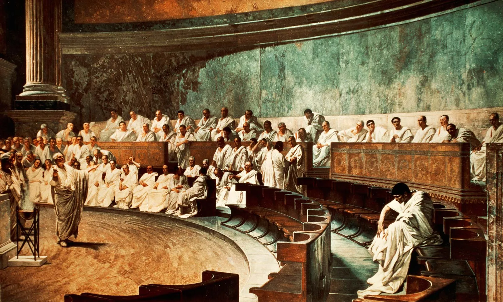 Roman Senate's Brief New Emperor