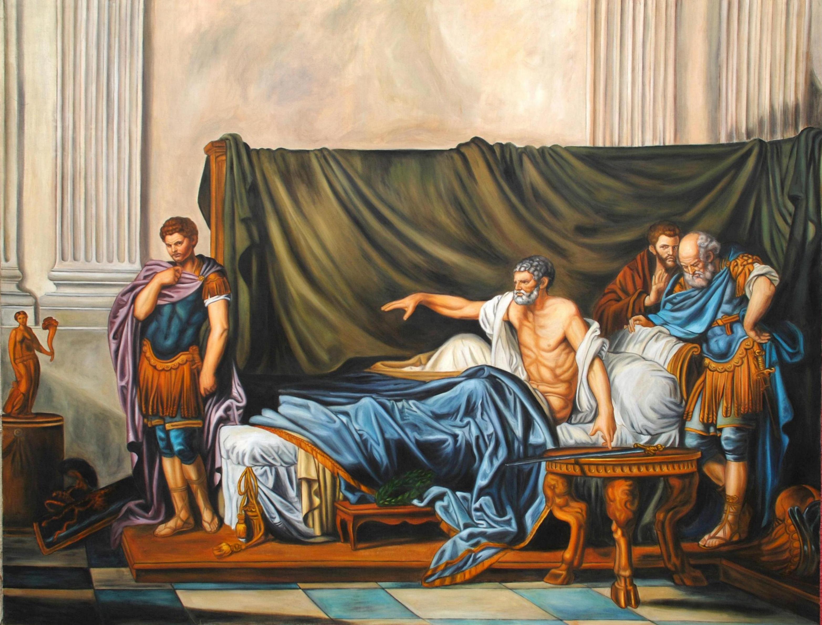 Death of Roman Emperor Severus