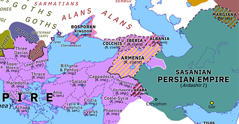 Roman Invasion of Persian Territory