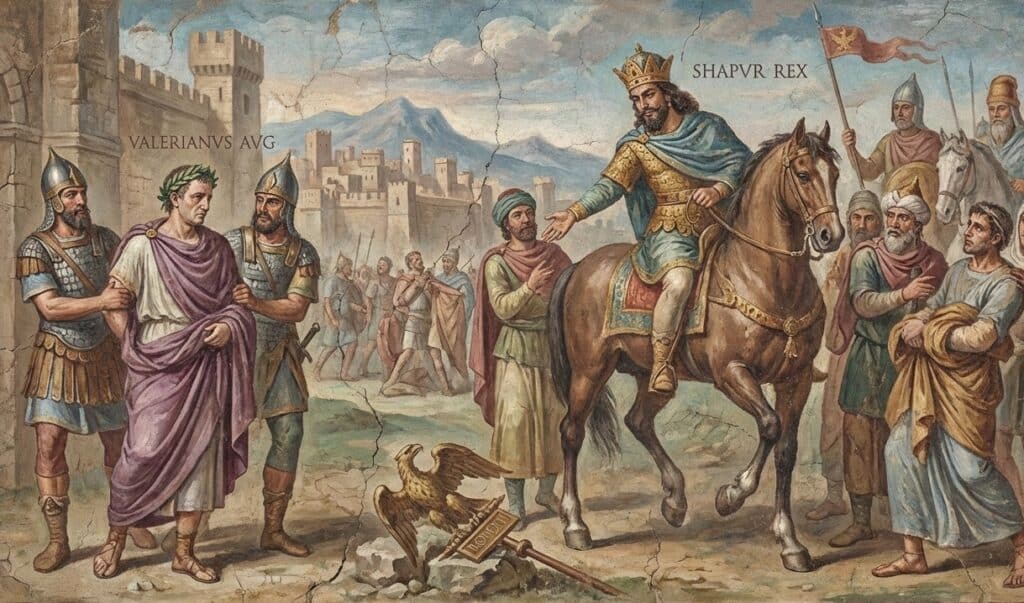 Roman Emperor Valerian Captured