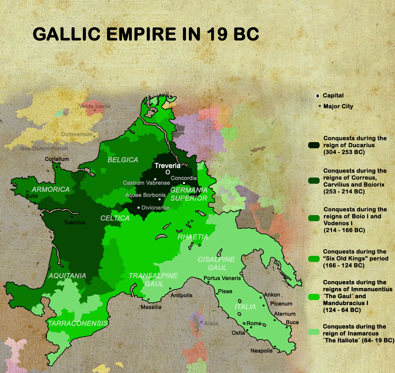 Emergence of the Gallic Empire