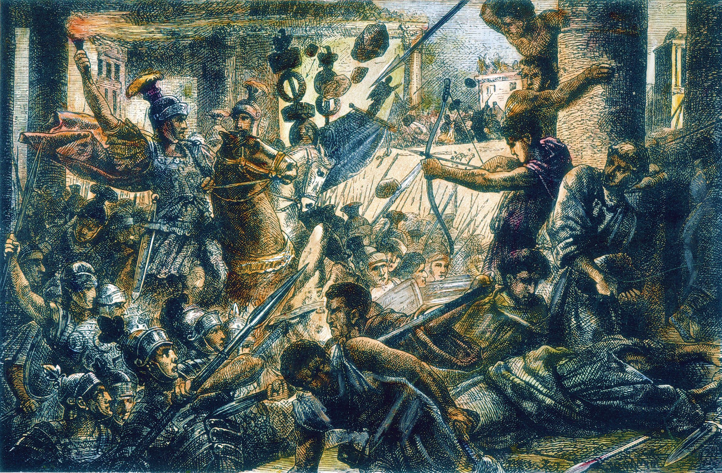 Roman Civil War Clash at Margus